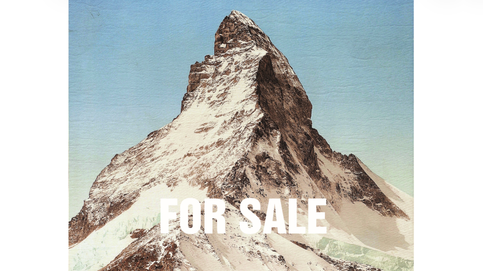 Il Cervino “in vendita”: arte e provocazione al Museo Immaginario